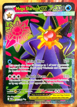 Pokemon TCG - Perfect Order Mega Starmie EX 102/88 - Image 1