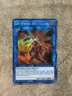 Yu-Gi-Oh! Sky Striker Ace - Kagari - Link - Secret Rare - 1st Edition - MP19-EN… - Image 1