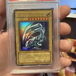 Yugioh Blue Eyes White Dragon SDK-001 PSA 7 - Image 3