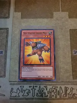 YUGIOH NEO-SPACIAN GRAND MOLE LCGX-EN022 COMMON 1ST ED NM - Image 1