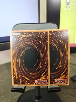 Yu-Gi-Oh! Neo-Spacian Flare Scarab POTD-EN004 1st Edition Super Rare LP 2x - Image 2