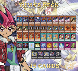 YuGiOh ZeXal Complete Yuma Tsukumo Deck Gagaga Magician + Utopia Beyond + Bonus - Image 1