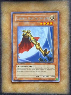 Yugioh Elemental Hero Captain Gold DP06-EN004 Rare 1st Ed LP - Image 1