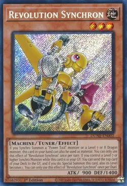 Revolution Synchron-Secret Rare - 1st Edition - DUNE-EN002 - Duelist Nexus - NM - Image 1