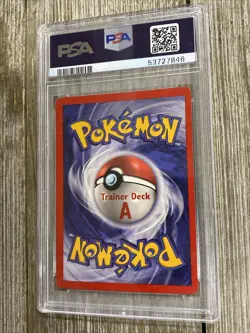 PSA 5 1999 Pokemon Game Fighting Energy Trainer Deck A - Image 2