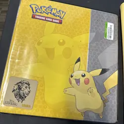 Lot of 2 Pokemon Binders Empty With Pages Pikachu Vintage & Ultra Pro - Image 2