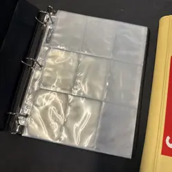 Lot of 2 Pokemon Binders Empty With Pages Pikachu Vintage & Ultra Pro - Image 4
