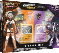 Champion's Path Pin Collection Pokemon TCG: Stow-On-Side Gengar Promo SWSH052 - Image 1