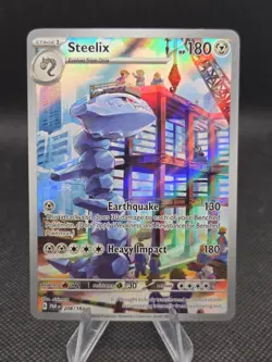 Steelix 208/182 Pokemon Paradox Rift - NM - Image 1