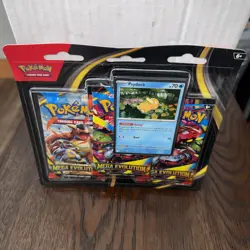 Pokemon TCG Mega Evolution Base Set 3-Pack Blister |Psyduck |BRAND NEW SEALED - Image 1
