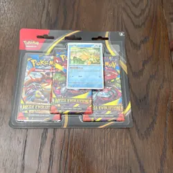 Pokemon TCG Mega Evolution Base Set 3-Pack Blister |Psyduck |BRAND NEW SEALED - Image 2