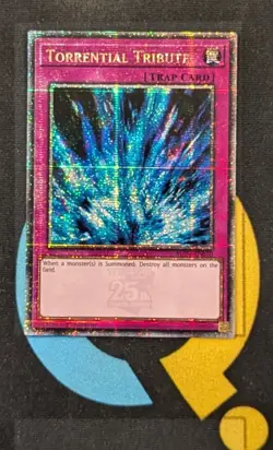 MP24-EN010 Torrential Tribute Quarter Century Secret Rare 1st YuGiOh - Image 1