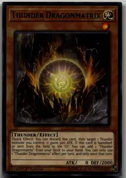 Thunder Dragonmatrix Rare Soul Fusion SOFU-EN018 LP - Image 1