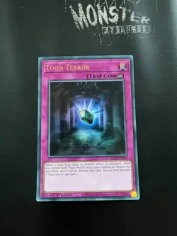 YUGIOH TOON TERROR ULTRA RARE BLCR-EN069 1ST EDITION - Image 1