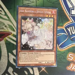 Yugioh! Ash Blossom & Joyous Spring MP22-EN257 Secret Rare 1st Edition NM - Image 1