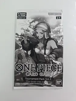 One Piece TCG Tournament Pack Vol. 3 Sealed English - Image 1