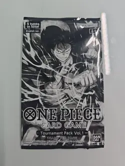 ONE PIECE CARD GAME ENGLISH PROMO TOURNAMENT PACK VOL. 1 BOOSTER SEALED - Image 1
