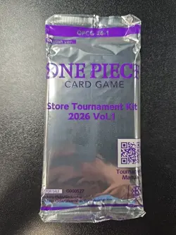 One Piece Card Game Store Tournament Kit 2026 Vol 1 English Sealed - Image 1