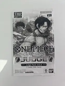 One Piece Card Game Judge Pack Vol 6 Pack SEALED - Image 1