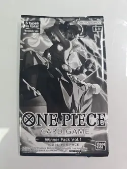 One Piece TCG Tournament Winner Pack Vol. 1 Sealed English - Image 1