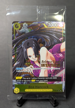 One Piece TCG Boa Hancock P-115 – OP15 EB04 Winner – Sealed - Image 1