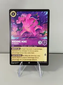 Carte LORCANA FR - Chapitre 5 44/204 Madame Mime - Super Rare non Foil Neuf - Image 1