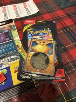 Pokemon Gengar Promo Card EB Games Exclusive SEALED + 2 Perfect Order BoosterPak - Image 5