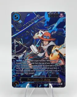 Portgas D Ace EB02-028 SP Special Alt Art One Piece Card NM - Image 1