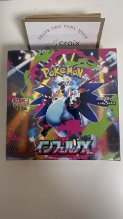 Pokemon Card Game Mega Inferno X Booster Box with Shrink M2 Japanese Sealed New - Image 1
