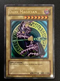 Dark Magician SDY-006 Starter Deck Yugi Unlimited Ultra Rare Yu-Gi-Oh! Card - Image 1