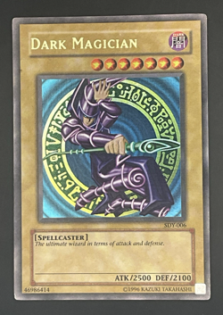 Yu-Gi-Oh! TCG Dark Magician SDY-006 Ultra Rare Card Lightly Played - Image 1