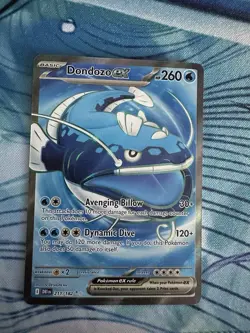 Pokemon Card Dondozo EX 211/182 Destined Rivals - Near Mint - Image 1