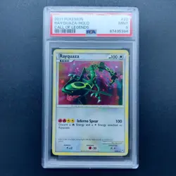 2011 Pokemon Call of Legends Rayquaza-Holo #20 PSA 9 MINT - Image 3