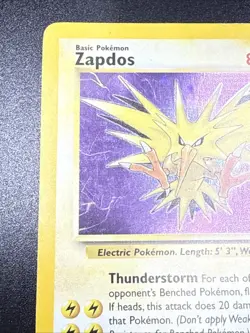 ZAPDOS - 15/62 - Fossil - HOLO ERROR - Pokemon Card - Image 5