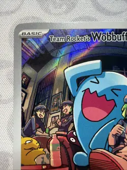 Team Rocket's Wobbuffet 203 Sv: Scarlet & Violet Promo Cards Holo - Image 2