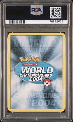 2004 Pokemon Promo World Championship Blaziken Tech 97 Rayquaza Ex PSA 9 Mint - Image 2