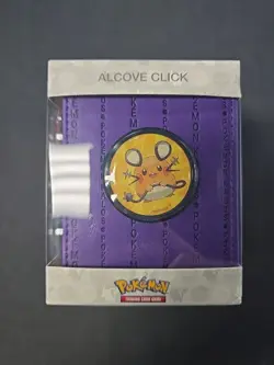 Ultra Pro Pokemon Alcove Click Deck Box KALOS 4 Magnetic Badges, Holds 100 Cards - Image 2