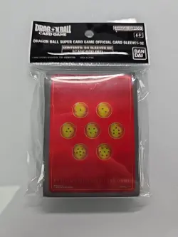 Dragon Ball Super Fusion World Card Game Official Sleeves Standard Red (64-Pack) - Image 1