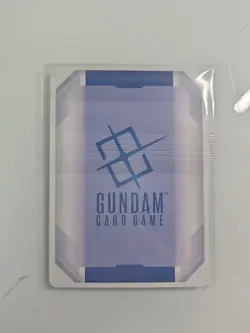 Emglish Gundam Card Game A New Sign New Type Challenge Promo FOIL SEALED - Image 2