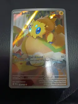Joltik 196/182 Paradox Rift Illustration Rare Pokemon TCG Card NM Condition - Image 1