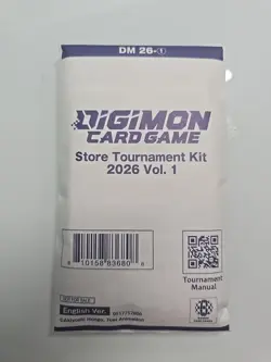Digimon Card Game Store Tournament Kit 2026 Vol 1 English Sealed - Image 1