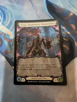 2019 Flesh and Blood - Hero Card Promos Levia Shadowborn Abomination #HER040 - Image 1