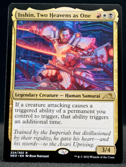 Isshin, Two Heavens as One R Kamigawa: Neon Dynasty 224 NM - Image 1