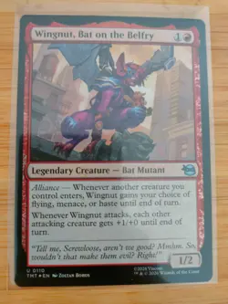 MTG Wingnut, Bat on the Belfry (FOIL) 0110 Teenage Mutant Ninja Turtles M/NM - Image 1