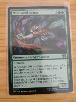 MTG West Wind Avatar (FOIL) 0137 Teenage Mutant Ninja Turtles M/NM Free UK P&P - Image 1