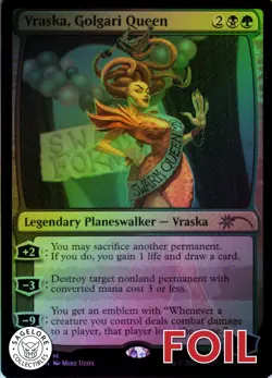 Vraska, Golgari Queen - Foil - Secret Lair Path Not Traveled - 90 NM - Image 1