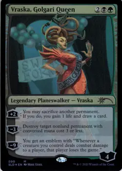 Vraska, Golgari Queen - Foil - Secret Lair Path Not Traveled - 90 NM - Image 2