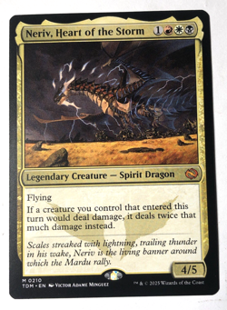 Neriv, Heart of the Storm 210 Tarkir Dragonstorm MTG Magic the Gathering NM - Image 1