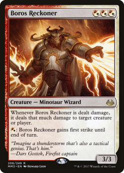 Boros Reckoner #206 (Foil) (MP) Modern Masters 2017 MM3 Magic MTG - Image 1