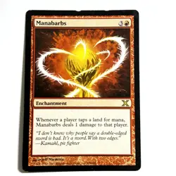 Manabarbs 218 R 10th Edition Magic the Gathering MTG LP - Image 1